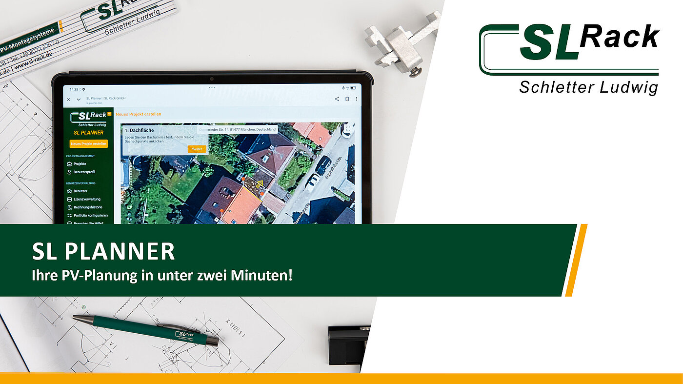 SL Planner: Ihre PV-Planung in unter 2 Minuten!